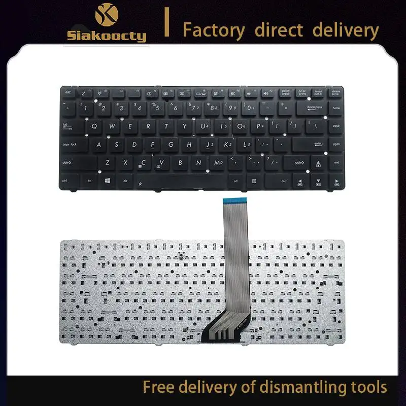 

Siakoocty New keyboard for ASUS K45 K45A K45VD K45VJ K45VM K45VS US Laptop keyboard MP-10H73US-698W