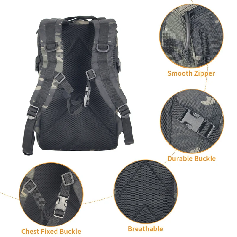 Водонепроницаемый Треккинговый охотничий рюкзак спортивные дорожные рюкзаки