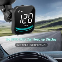 g4 head up display gps hud smart windshield speed projector digital alarm reminder car accessories for tesla model 3 for cars
