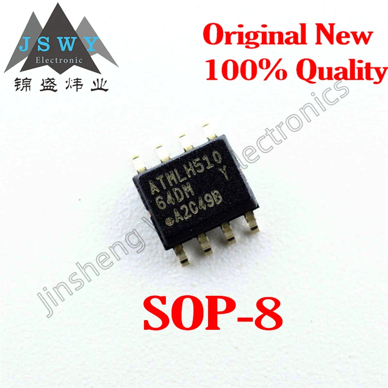 

10PCS AT24C64D-SSHM-T AT24C64D SMD SOP-8 EEPROM memory chip silk screen: 64DM 100% brand new original stock Free shipping