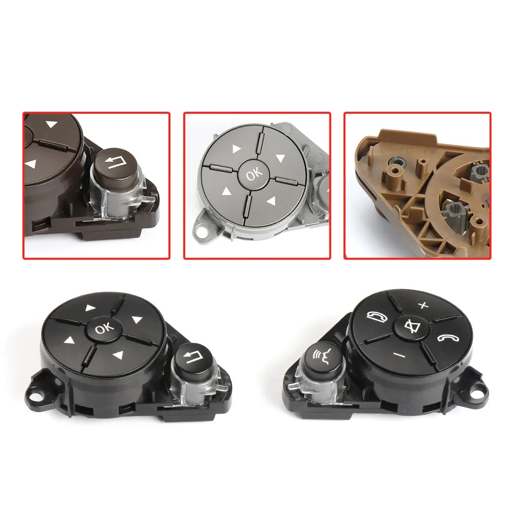 Левый и правый многофункциональный переключатель на рулевом колесе для Benz C GLK E