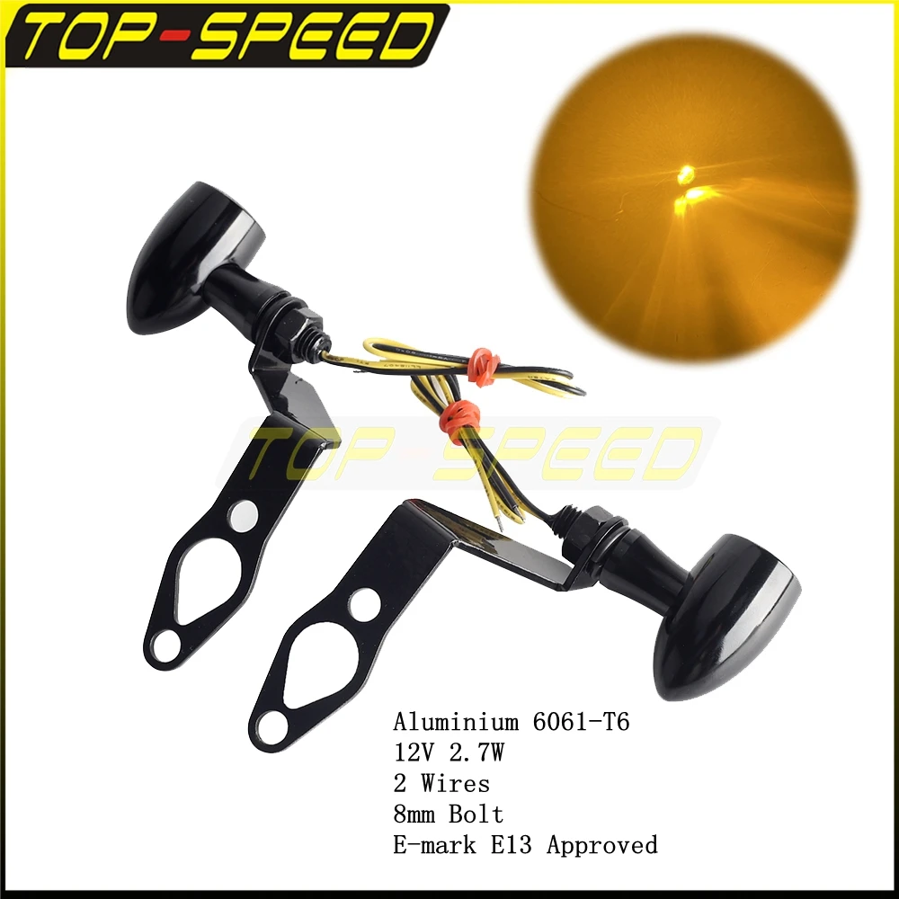 

12 В, желтый, 8 мм, болт, фонарь для мотоциклов, сигнал поворота, фонарь с креплением для Harley Nightster RH975 22-23 Sportster S RH1250S 21-23