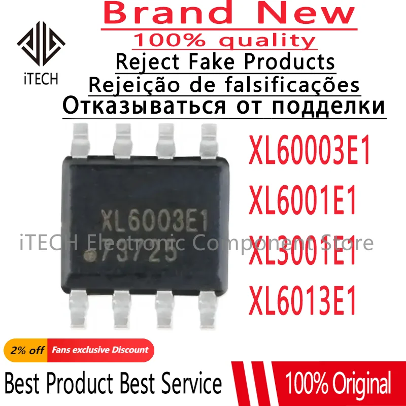 

10PCS 100% NEW XL6003E1 XL6001E1 XL3001E1 XL6013E1 SOIC-8