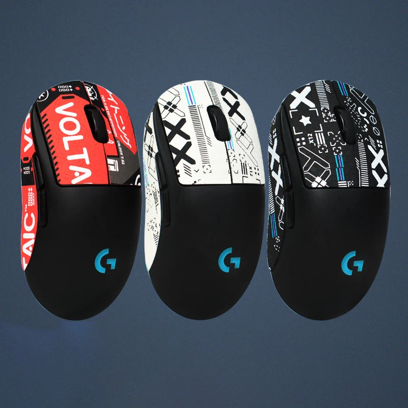 

Mouse Grip Tape Skate Handmade Sticker Non Slip Lizard Skin Suck Sweat For Logitech G Pro X Superlight GPW Wireless Mouse