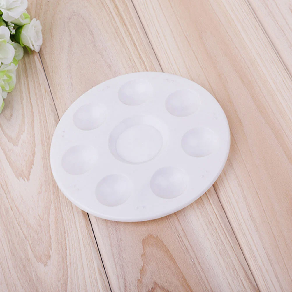 

6 шт., портативные пластиковые палетки для рисования