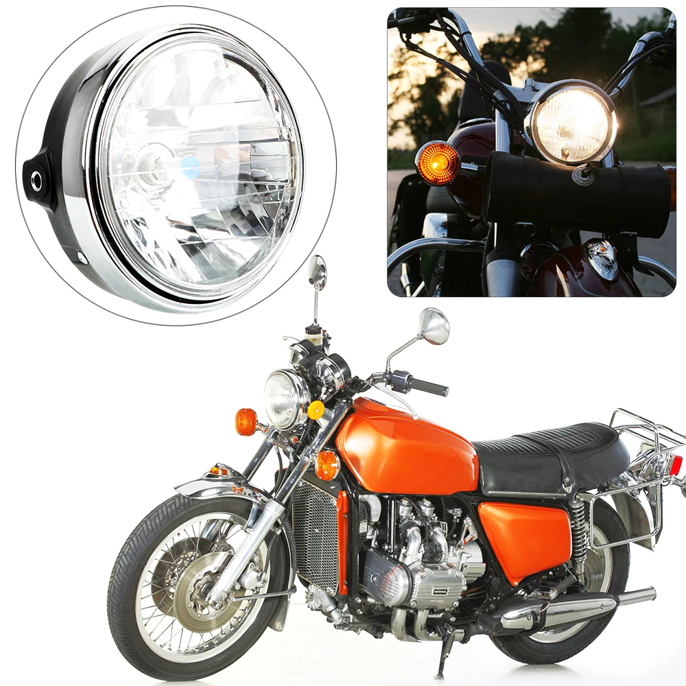 

Head Light Lamps 12V for Honda Hornet 600 900 CB400 Moto Accessories Motorcycle Halogen Headlight Headlamp Assembly