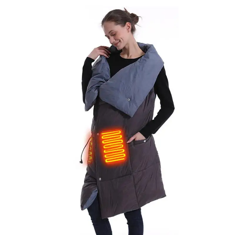 

Heated Blanket Electric Throw Blanket USB Heating Blanket Multifunctional Heated Throw Blanket For Men And Women Portable &