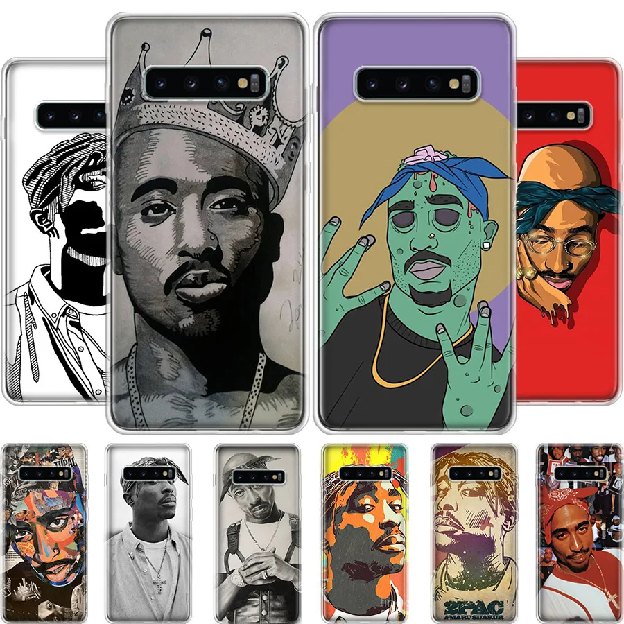 

Rapper 2pac Tupac Phone Case For Samsung Note 20 Ultra 10 Lite 9 8 M11 12 21 M30S M31S Galaxy M32 51 52 J8 J6 J4 Plus F52 F62 Co