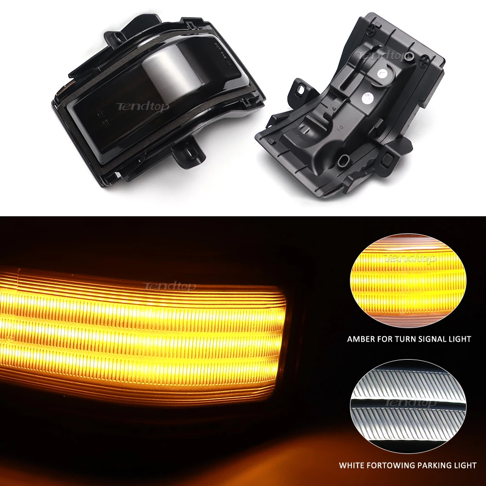 Динамический мигающий светодиодный указатель поворота Sidemirror для Ford F250 F350 F450 F550
