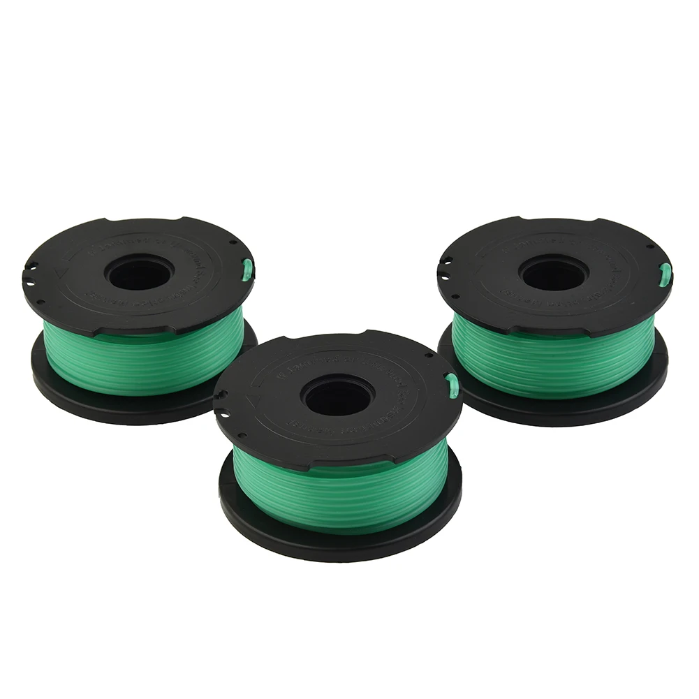 

3PCS Spool & Line For Black & Decker GL7033 GL8033 GL9035 Strimmer Replace A6482 Highly Match The Original Equipment