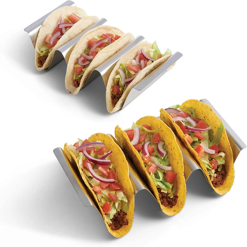 Подставка для тако из нержавеющей стали подставка мексиканских рулонов