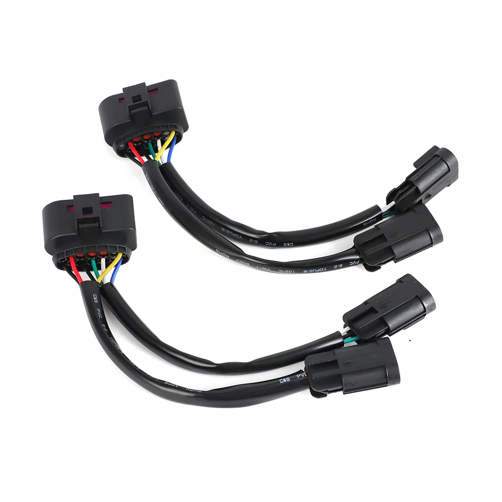 

Новый жгут для преобразования Dodge Ram 2009-2018 с четырьмя корпусами на фару проектора, 2 шт.