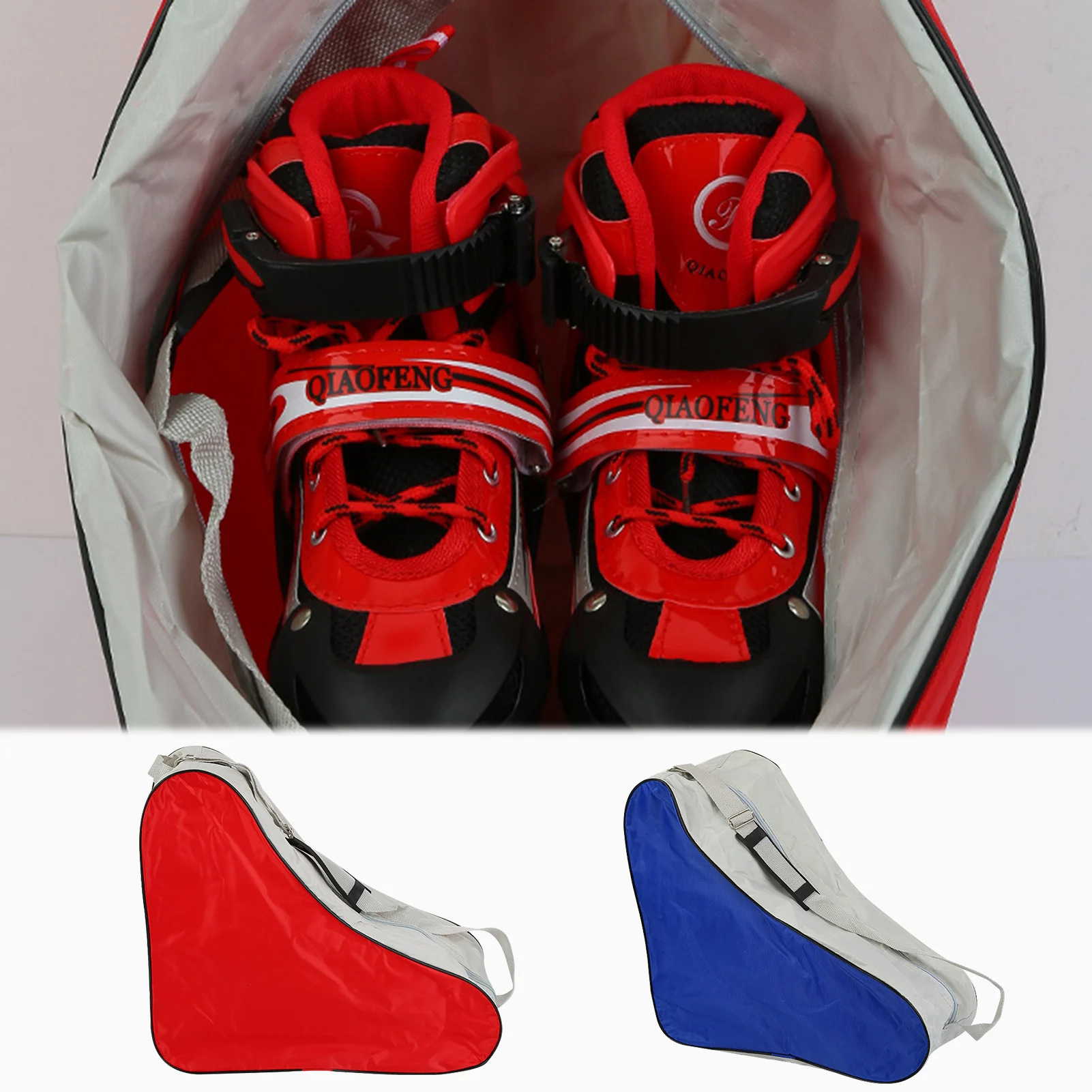 

2021 New 1Pcs Portable Adjustable Sport Bags Covers Shoulder Strap Skates Carry Bag Roller Skating Bag Case Drop Ship