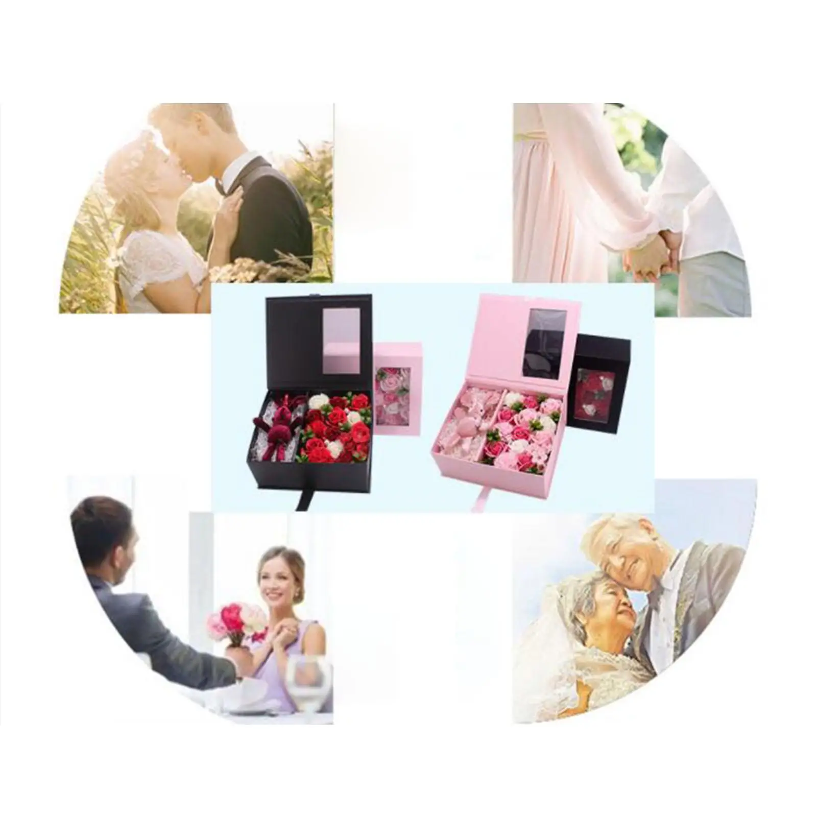 

Beautiful Bath Soap Flowers Anniversary Gifts Carnation Flower Bath Soap for Mom Girls Women Teachers
