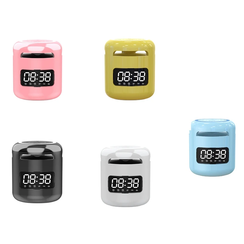 

Лучшие предложения беспроводной Bluetooth 5.0 динамик Hifi качество звука светодиодный теплый ночсветильник FM радио ABS смарт электронный будильни...