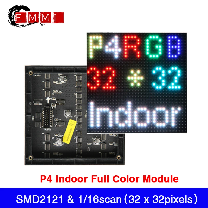 

200 шт./лот P4 светодиодный знак RGB светодиодный модуль 128*128 мм 1/16 сканирование видео стены внутренний экран полноцветный светодиодный дисплей 32*32 пикселя