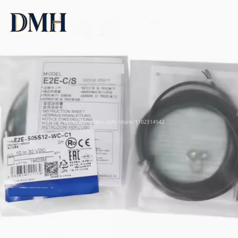 Новые датчики приближения Dmh, 3 шт.: E2E-S05S12-WC-B2, E2E-S05S12-MC-C1, E2E-S05S12-MC-C2, E2E-S05S12-MC-B1, E2E-S05S12-MC-B2, E2E-S05S12-WC-B1 (art.: 3920d9fa001aa) - 3920d9fa001aa