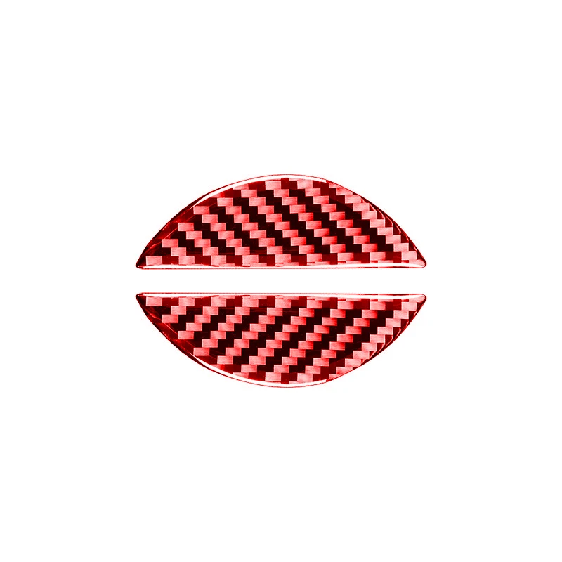 2 шт. Эмблема багажника из углеродного волокна для Nissan Sentra 2016-2019