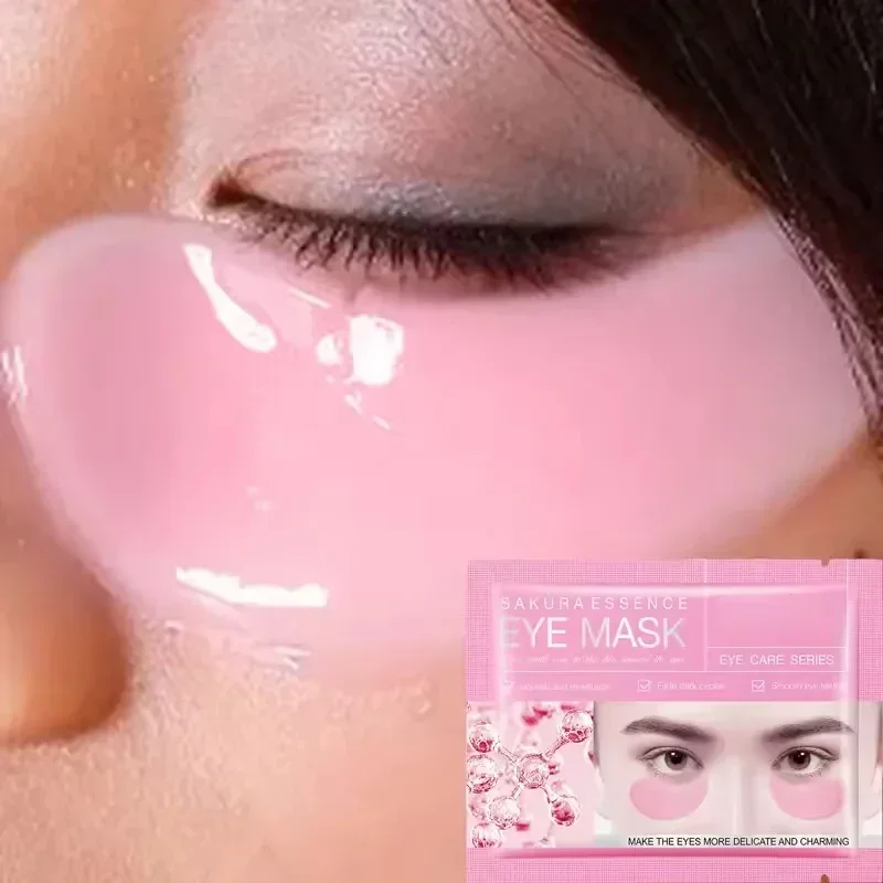 Фото Коллагеновая маска для глаз против морщин, патчи для глаз, выцветание, тонкая линия, удаление темных кругов, мешок, против отечности, увлажнение, осветление, уход за кожей №1