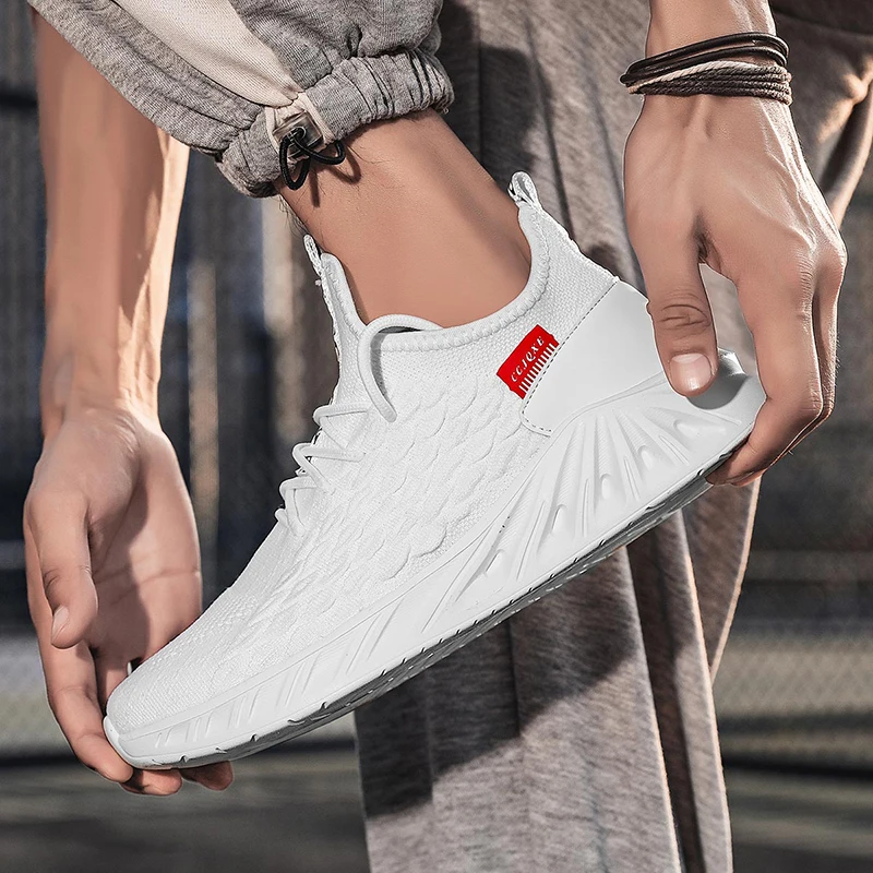 

Shiny Leisure Luxury Designer Sneakers For Men 2021 Lady Sport Shoes Tenis Fashion Non-Casual Leather Shoes Heightening Tennis