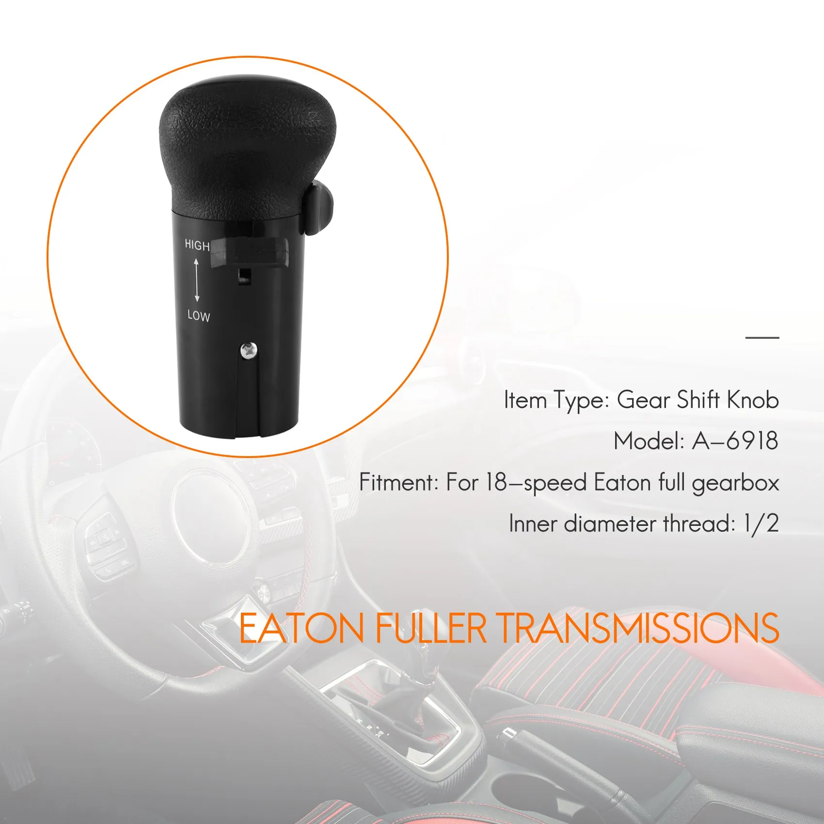 Для 18-скоростных трансмиссий Eaton Fuller ручка переключения передач с переключателем