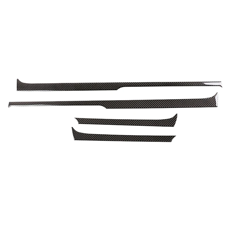 

Car Soft Carbon Fiber Door Panel Decoration Cover Trim For Toyota- 2014-2018