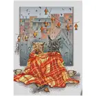 Ноябрьские узоры для вышивки крестом 11CT 14CT 18CT китайские наборы для вышивки крестом