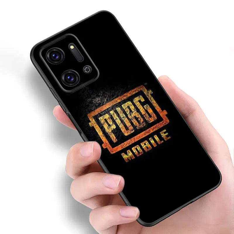 Черный чехол для телефона Hot Game PUBG Honor 70 90 200 Magic 4 5 6 Lite X5 X6A Plus X6 X6S X7A X7B X8 X8A X8B X9 4G X9A X9B 5G