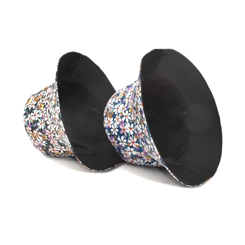 Панама с янтарным цветком для мужчин и женщин двусторонняя пляжная шапка