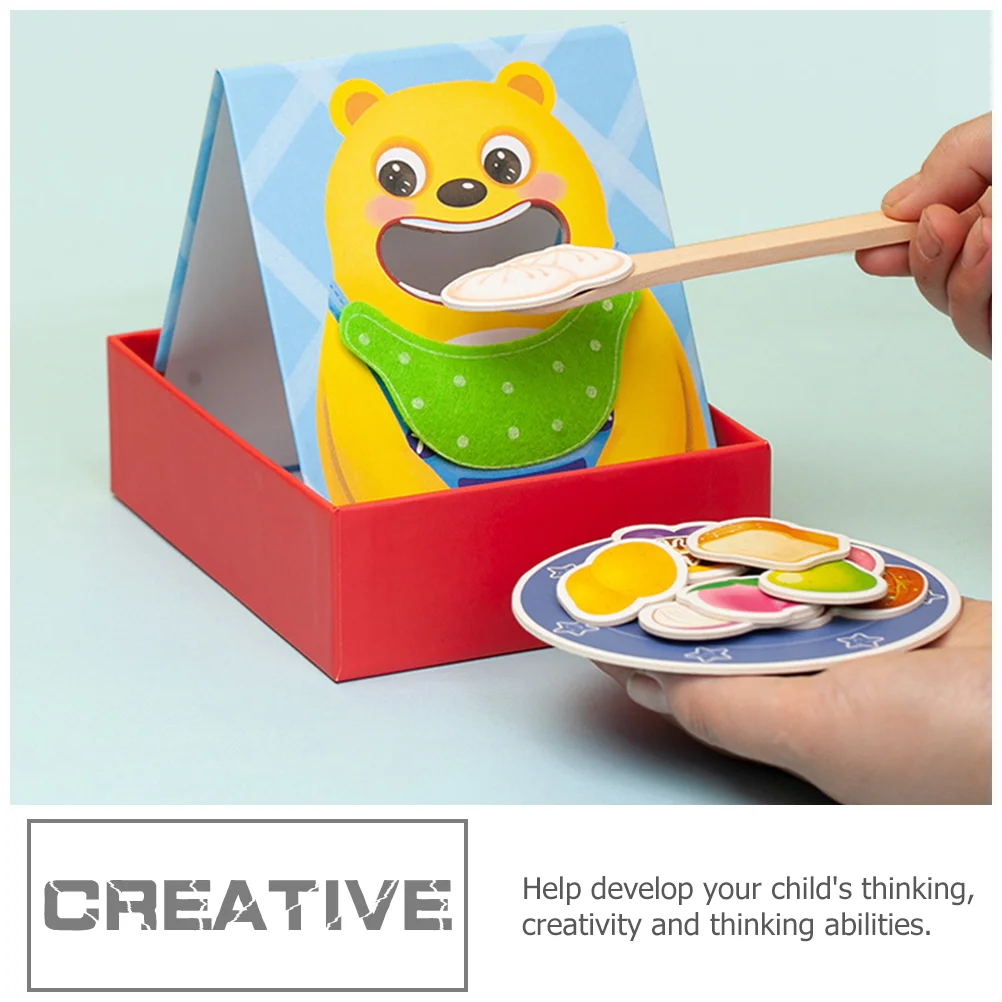 Игрушки для кормления детская еда подарок дошкольные обучающие игры кухонные