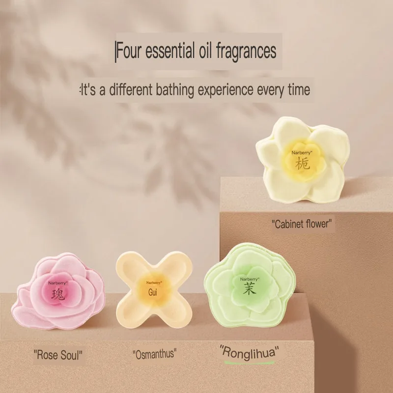 Фото Narberry Bath Balls, цветочные пузырьковые шарики для ванны, широкое разнообразие пузырьковых шариков для ванны, шарики для ванны №5