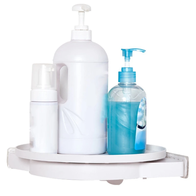 

Многофункциональная стойка для хранения, вращающаяся полка для хранения специй, перфорированный поднос для ванной, кухни, холодильника, ко...