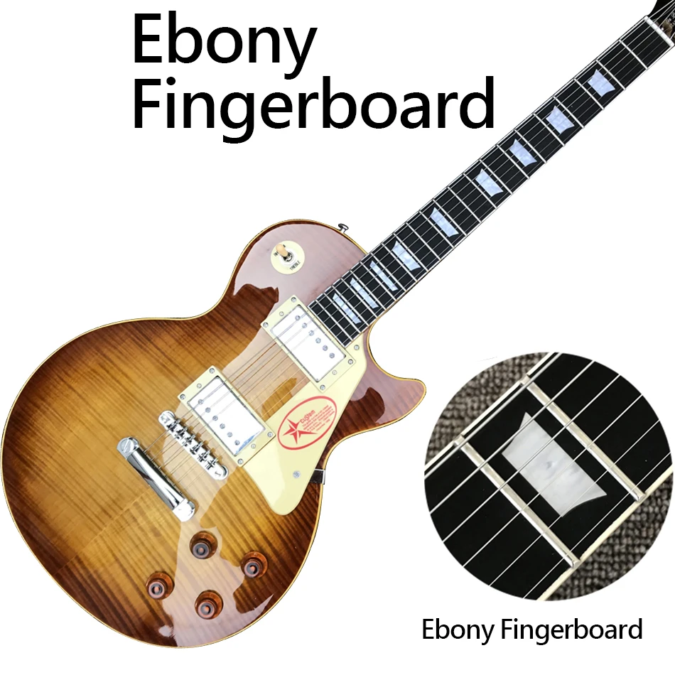 

Custom Shop, Made in China, LP Standard High Quality Electric Guitar,One Piece Of Body & Neck,Frets Binding,Tune-o-Matic Bridge