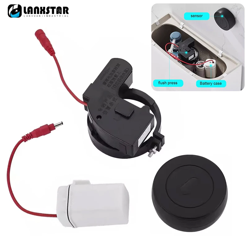 

Автоматический туалет датчик промывки, инфракрасный умный бытовой датчик обеззараживания, датчик обеззараживания человеческого тела, индукционный смывной клапан