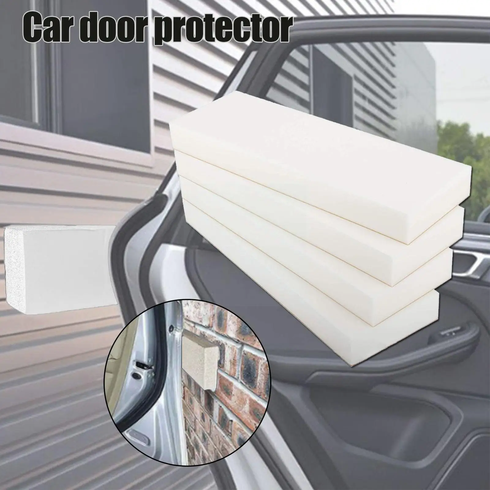 

Защита стен гаража, 4 упаковки, защита для гаражных дверей автомобиля, Защита бампера для автомобильных дверей, Противоударная, водонепрони...