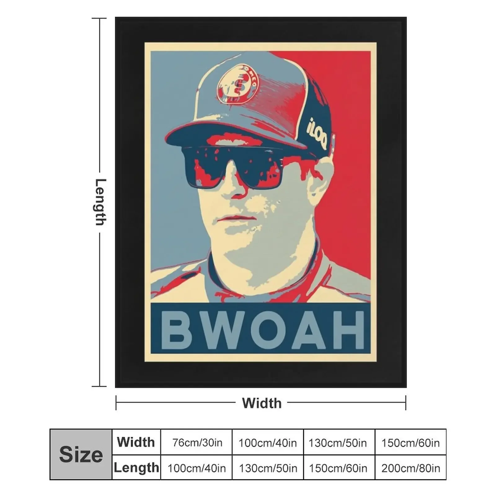 Kimi Raikkonen - BWOAH! Одеяло Хэллоуин Постельное белье Пляжная кровать Модные одеяла