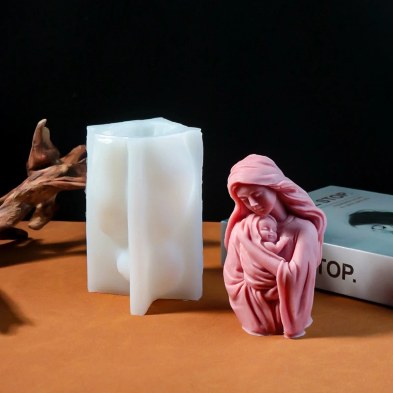 Силиконовая форма для свечей объятия матери и ребенка ароматерапевтических