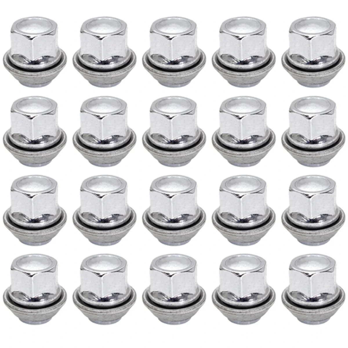 20 шт. сменные Колесные гайки 19 мм m12x1 5 сплав для Ford детской Focus Chrome