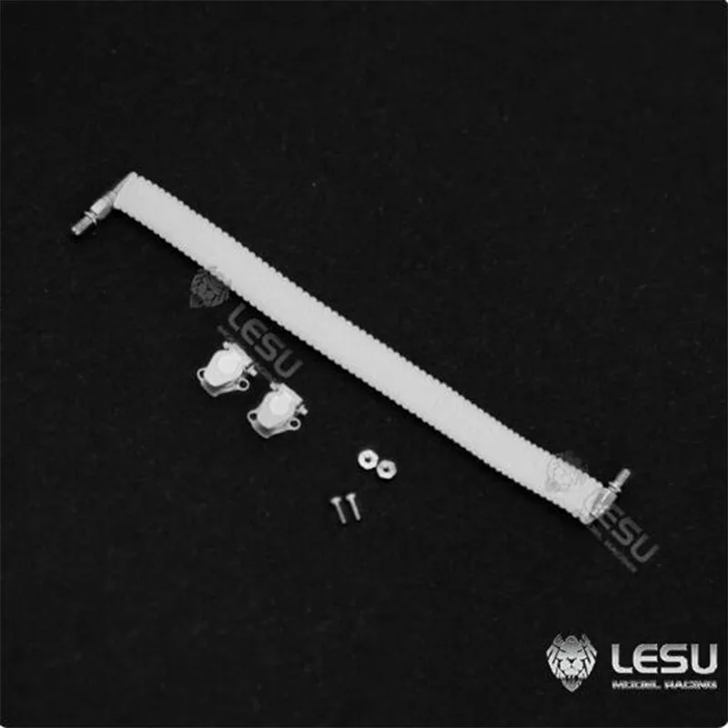 Фото LESU 1/14 RC Модель Грузовика Газовая Труба Проволока G-6256-A Для Tamiya 1:14 RC Трактор Грузовик Прицеп 770S FH16 Arocs TGX Декоративная Деталь DIY №5