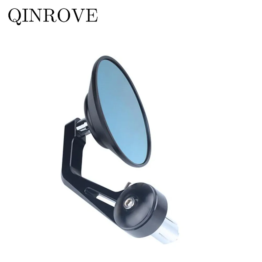 Круглое зеркало заднего вида для мотоцикла 7/8 дюйма 22 мм из алюминиевого сплава