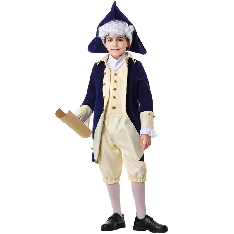 Костюмы для мальчиков на Хэллоуин в стиле ретро средневековые благородные
