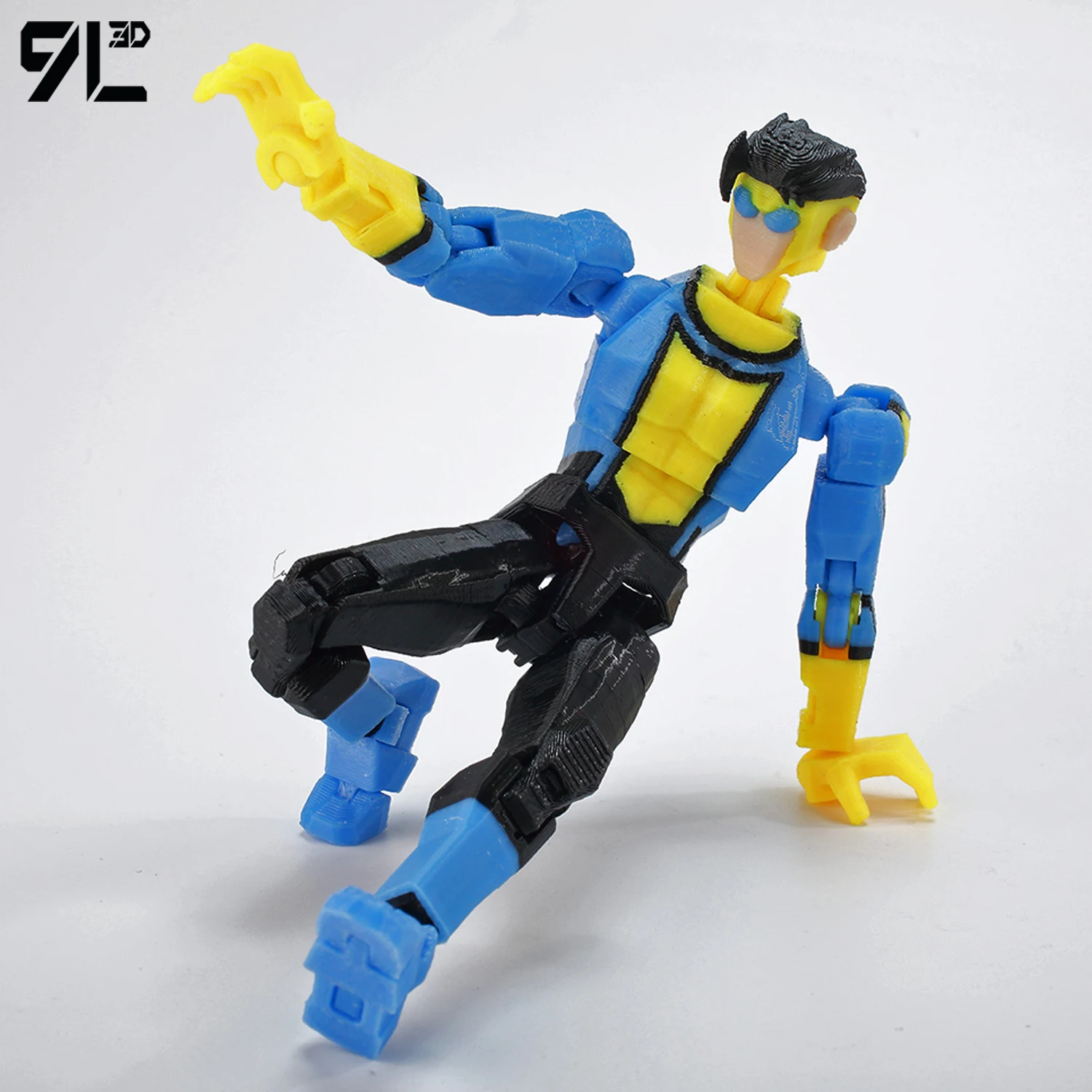 Фото Коллекционная фигурка супергероя Empire Mark 9L3D Lucky13 Dummy13, многосуставная, подвижная, в стиле американского аниме, для декора рабочего стола, подарки №3