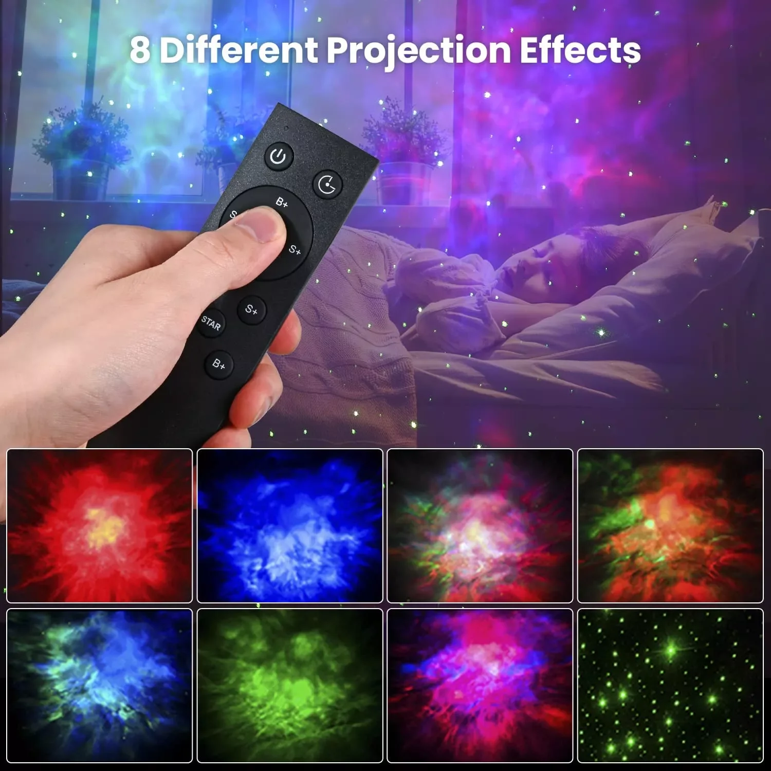 

2023 2022New Galaxy Projector Lamp Starry Sky Night Light For Home Bedroom Room Decor Astronaut Decorative Luminaires Children&#