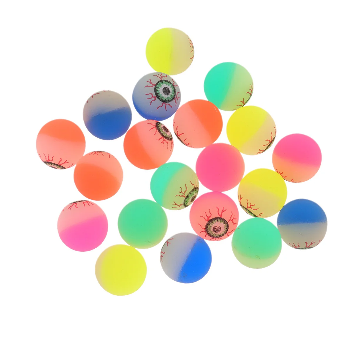 

24pcs Bouncing Balls Eyeball Bouncy Balls Party Favor Supplies Party Bag Filler Eyeball Toys for Kids Children ( Mixed Pinata