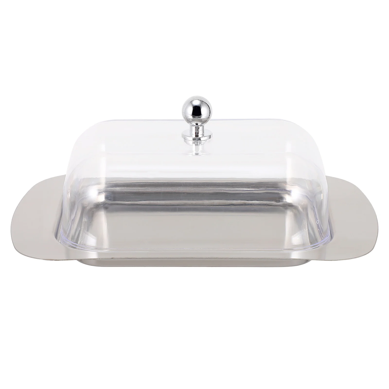 

Butter Box Cheese Cakes Butter Tray Dessert Serving Dome Cover French Butter Keeper Acrylic Butter Keeper Box