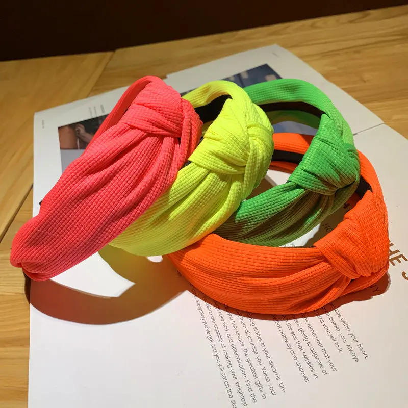 Headband Wide Hairband Candy Color Headwear Accessories