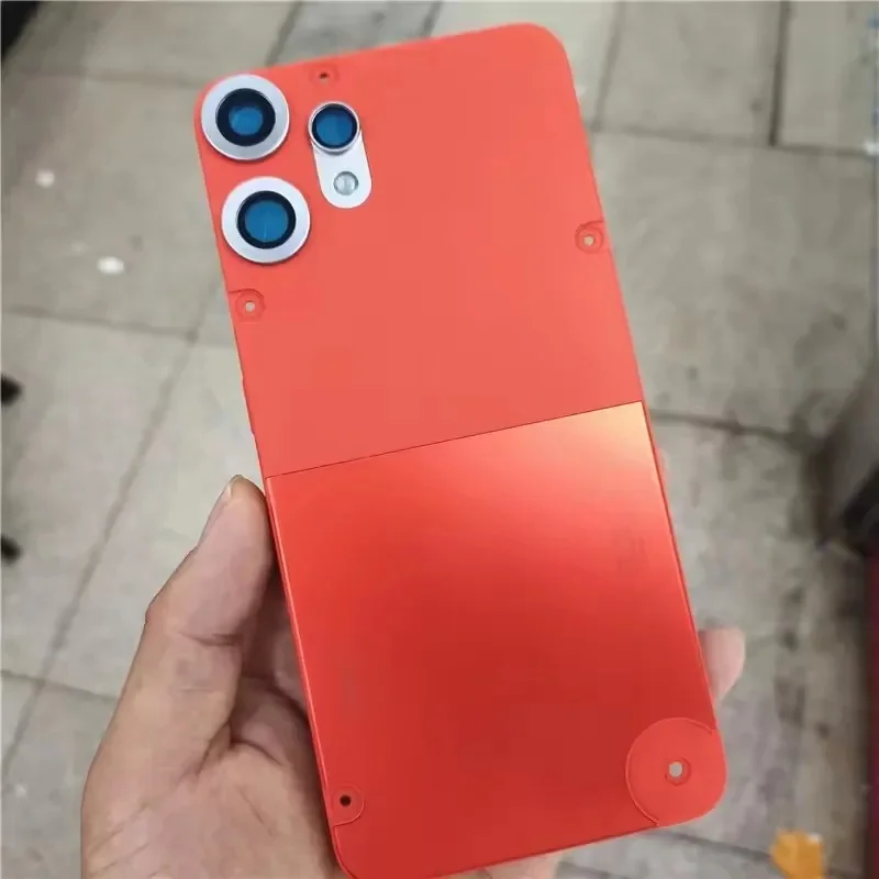 Фото Задняя крышка корпуса BANERYPAK для Nothing CMF Phone 2 Pro A001, крышка аккумуляторного отсека, задняя крышка с винтами, запчасти для ремонта №5