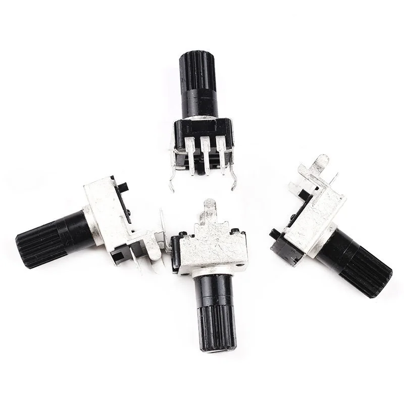 

100PCS/LOT RV09 Vertical Adjustable Potentiometer 1K 2K 5k 10K 20K 50K 100K 1M 0932 9 Type 3pin Seal Potentiometer