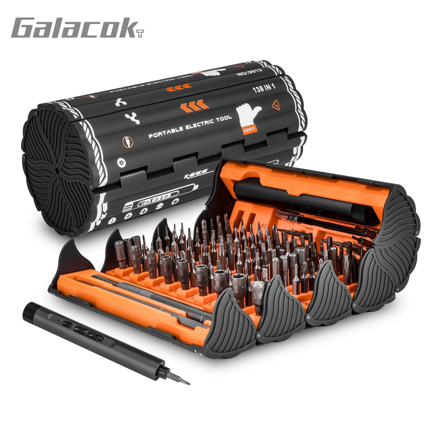 

Прецизионный набор отверток 138 в 1 с подсветкой