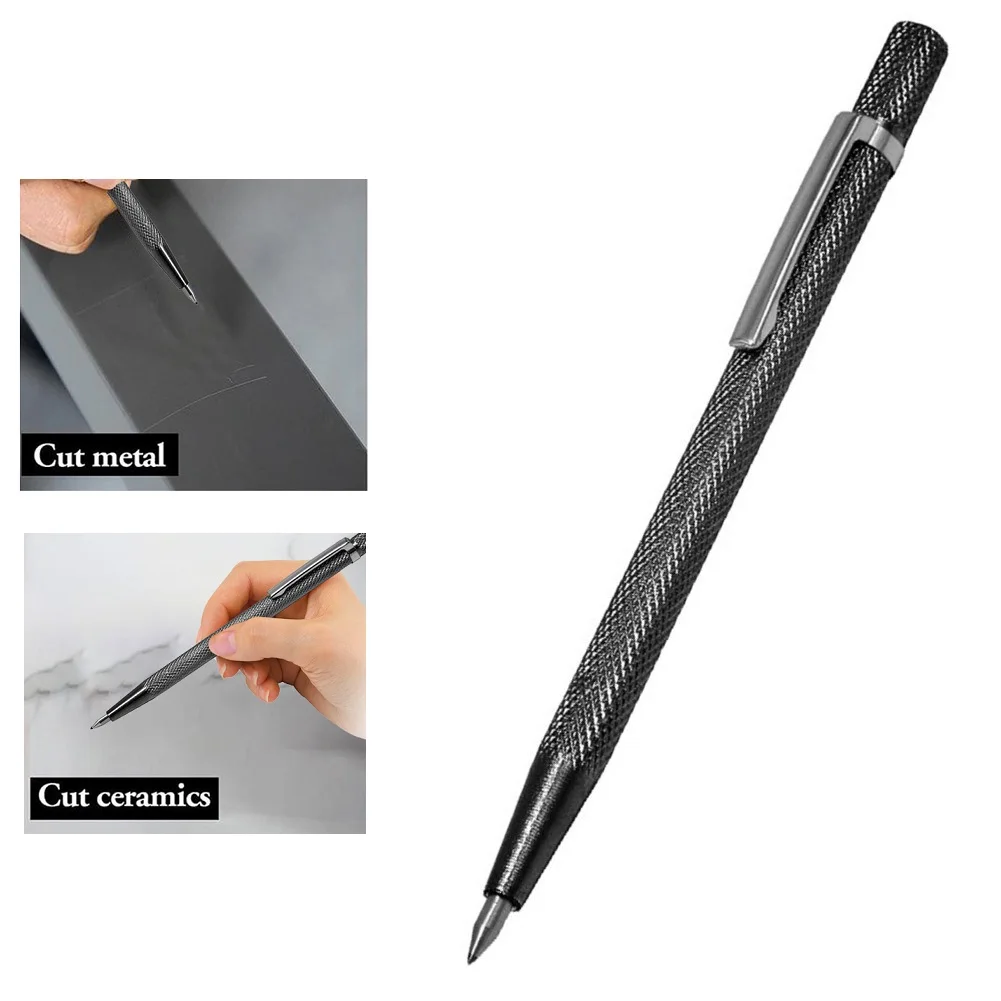 

Glass Cutting Tool Diamond Glass Cutter Carbide Scriber Hard Metal Tile Machine Lettering Pen Engraver Glass Knife Scriber